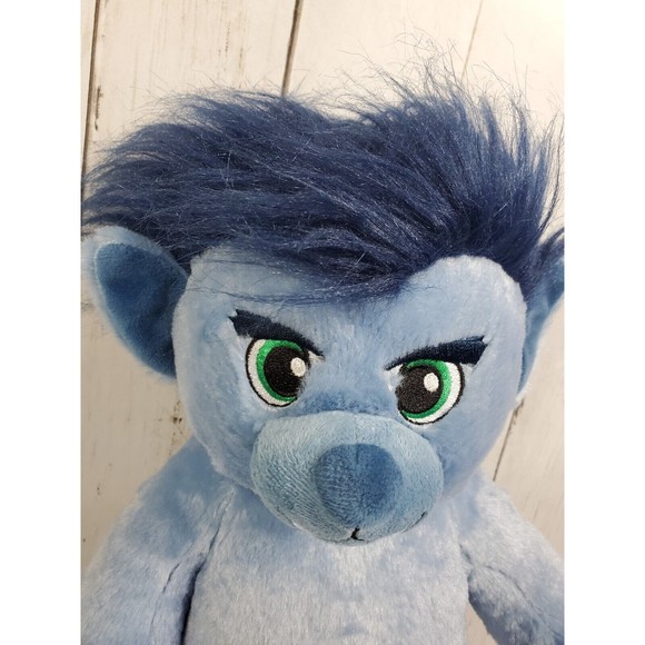 Build A Bear Vampire Teddy Blue 16" Dracula Teddy Bear Blue Hair BAB CLEAN! - Picture 3 of 15